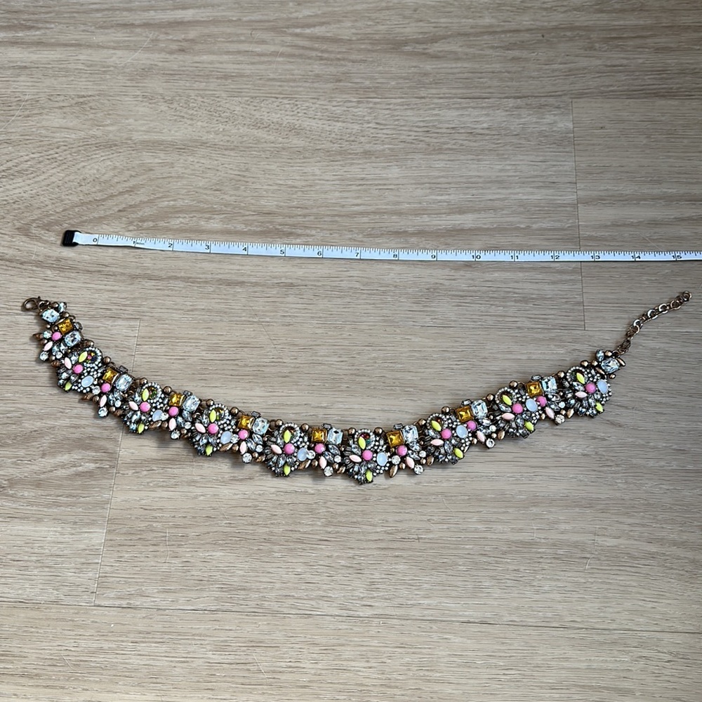 Beautiful Multicolored Statement Necklace - image 4